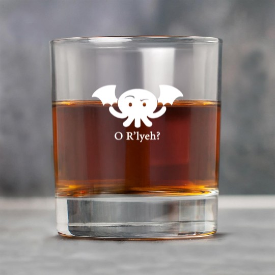 Cthulhu O R lyeh Lovecraft Humor Men s Women s or Rock Glasses