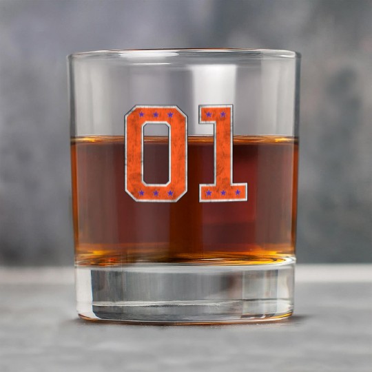 01 General Lee Style Rock Glasses