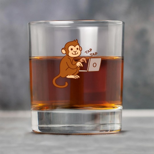 monkey laptop Rock Glasses
