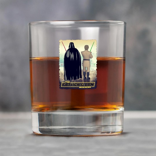Vader and Luke Weekend Rock Glasses