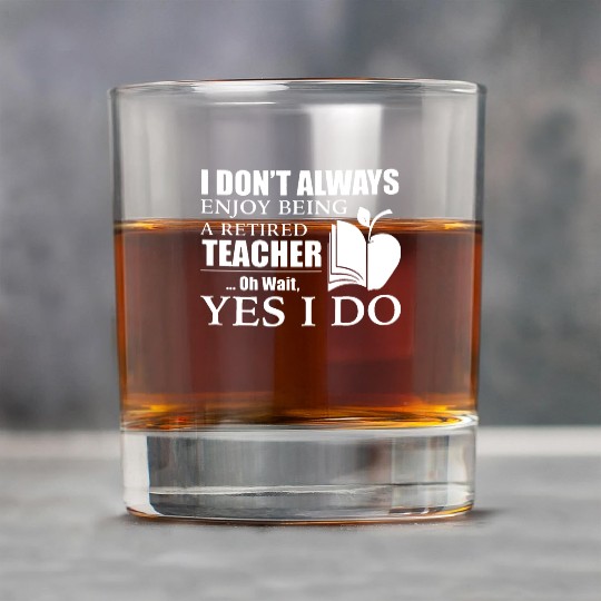 Retired Teacher Rock Glasses