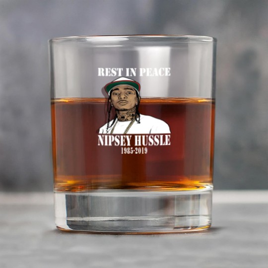 Nipsey Hussle Rest in Peace Rock Glasses
