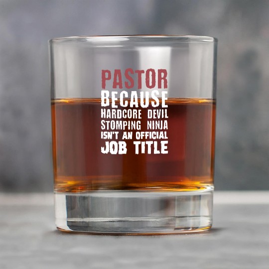 pastor because hardcore devil stomping ninja isnt Rock Glasses