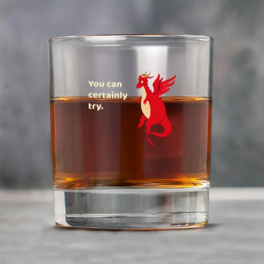 You Can Certainly Try Red Dragon Rock Glasses