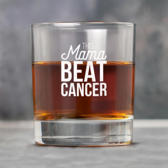 Mama Beat Cancer Rock Glasses