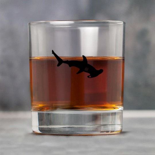 Silhouette design - Hammerhead Shark Rock Glasses
