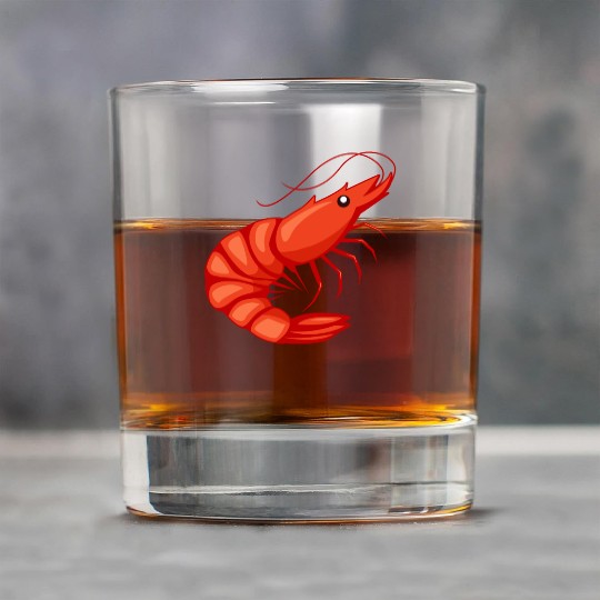 Shrimp Jitsu Mixed Martial Arts Fighter Shrimping Rock Glasses