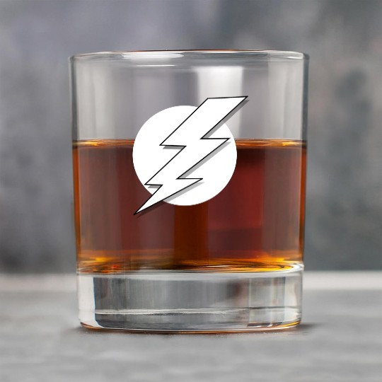Lightning bolt Rock Glasses