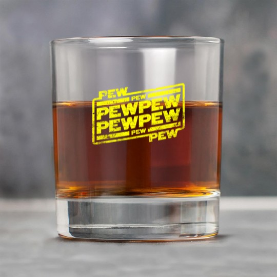 Pew Pew Pew Rock Glasses