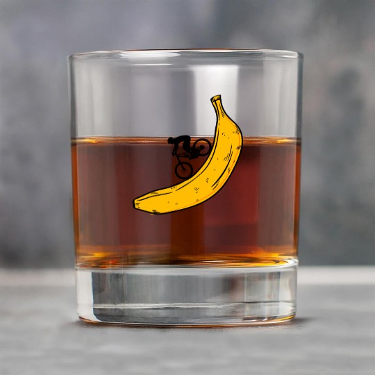 banana downhill Biker Rock Glasses
