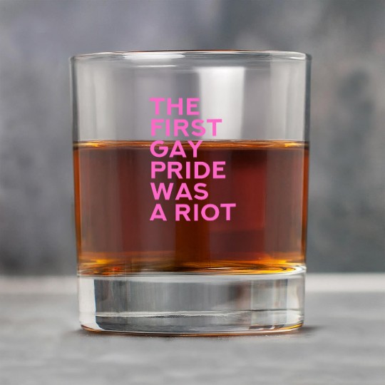 The first gay pride was a riot - Gay Pride LGBT Rock Glasses