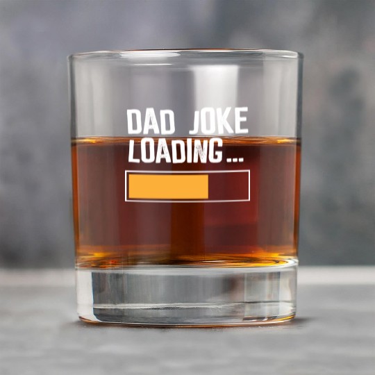Dad Joke Loading Rock Glasses