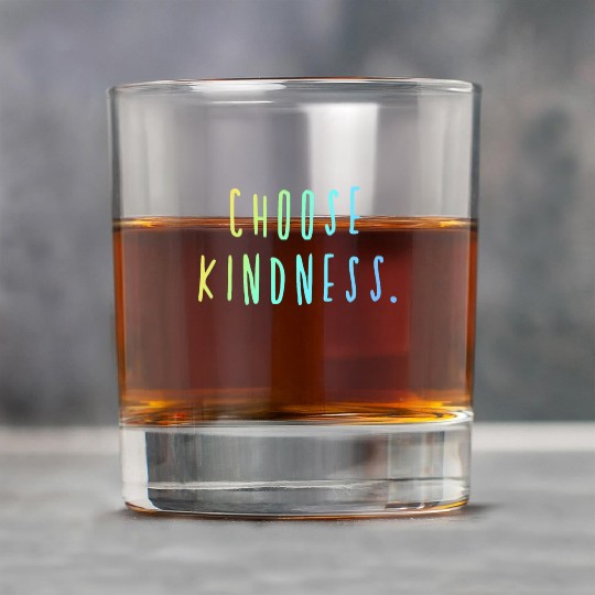 Choose Kindness Cool Colors Ombre Rock Glasses