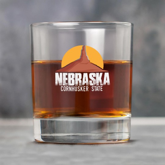 Nebraska State | USA America States Chimney Rock Rock Glasses