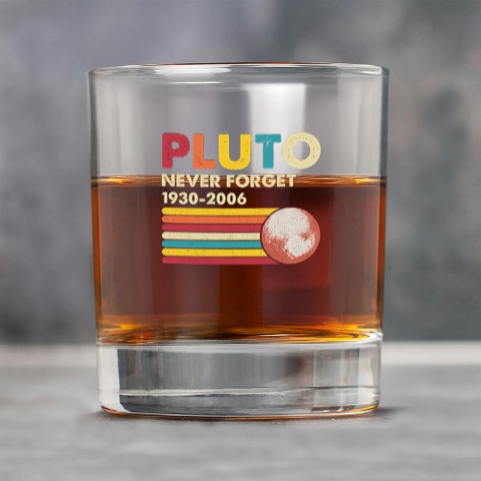 Pluto Never Forget 1930 2006 Rock Glasses