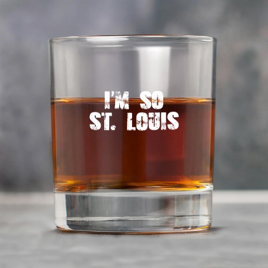 I'm so ST Louis Rock Glasses