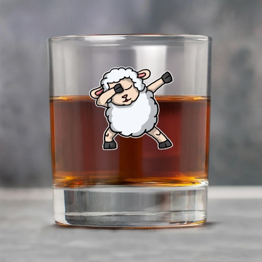 Funny Dabbing Sheep Dab Dance Lamb Lover Gift Rock Glasses