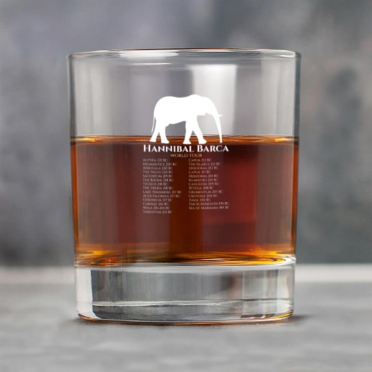 Hannibal Barca World Tour - Carthaginian Empire Rock Glasses