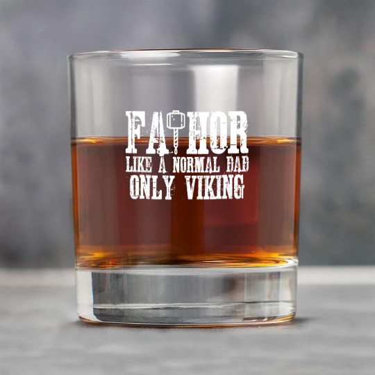 Fa-Thor Funny Vikings Fathers Day Rock Glasses