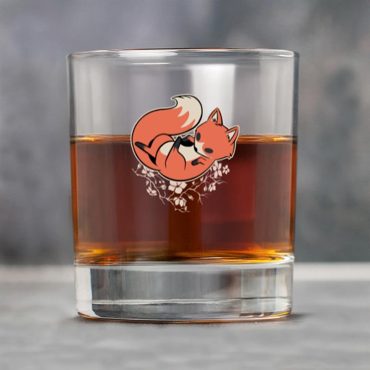 Sakura Fox Cherry Blossom Rock Glasses