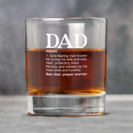 Christian Dad Definition Fathers Day Funny DAD Gi Rock Glasses