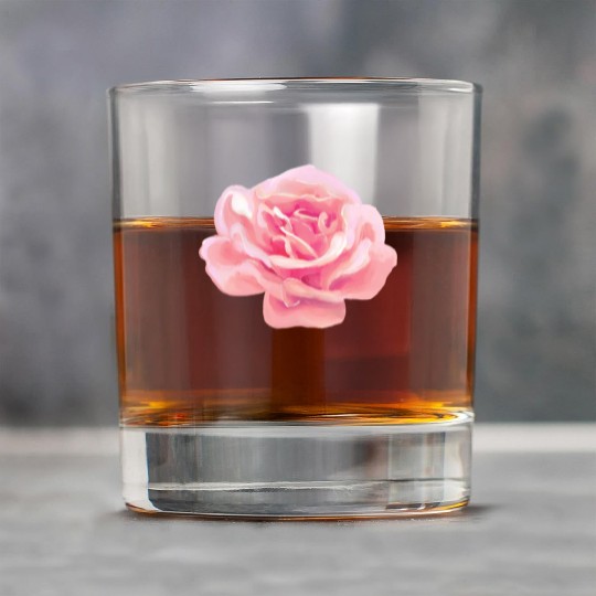 Pink Rose Rock Glasses