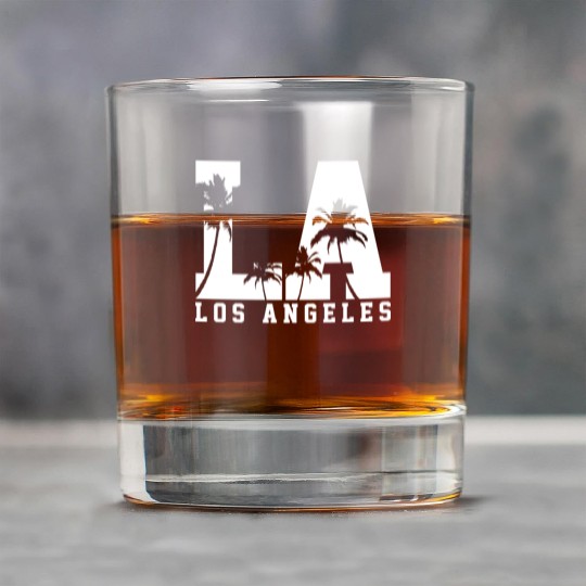 Los Angeles La California Gift Rock Glasses