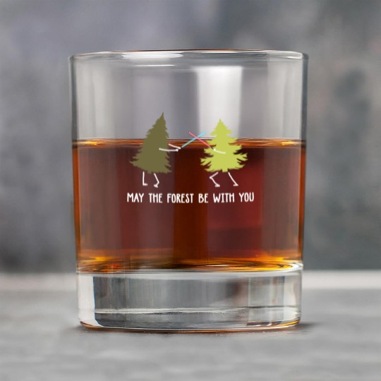 May the forest be with you Rock Glasses