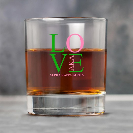 Aka Rock Glasses Love Sorority Gift Alpha Kappa Aka Parap