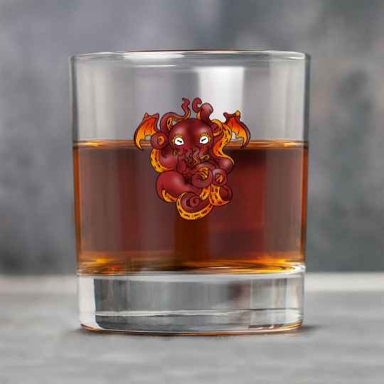 Cthulhu Giant Monster Myth Satanic Demon Gift Rock Glasses