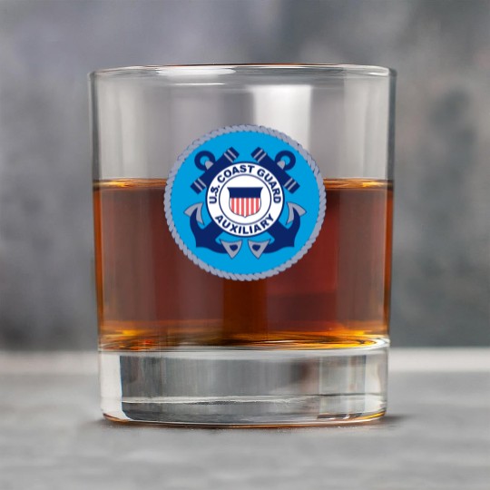 Us Coast Guard Auxiliary Homeland Security Patch Rock Glasses