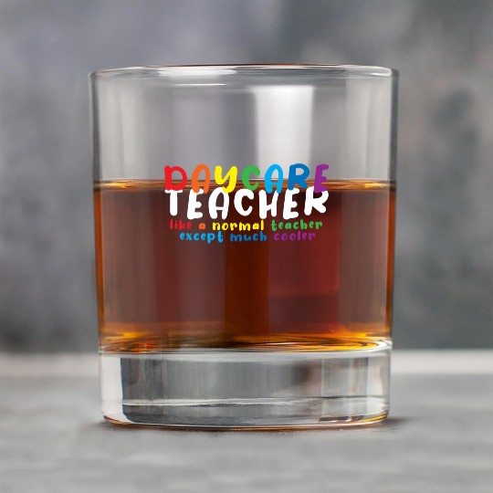 Daycare Teacher Daycare Provider Childcare Rock Glasses