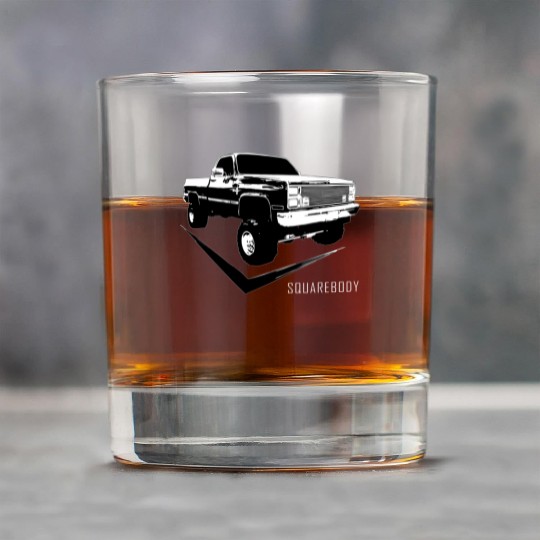 Squarebody Classic Square Body Truck Rock Glasses