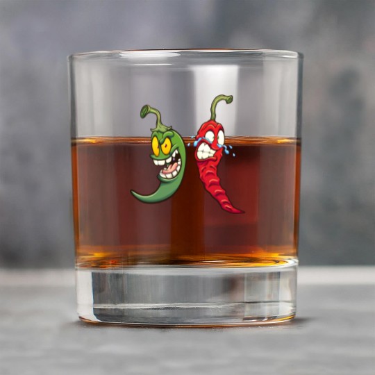 Chili pepper Rock Glasses