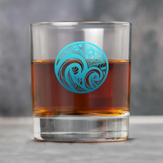Maori Ocean Polynesian New Zealand Culture Tattoo Rock Glasses