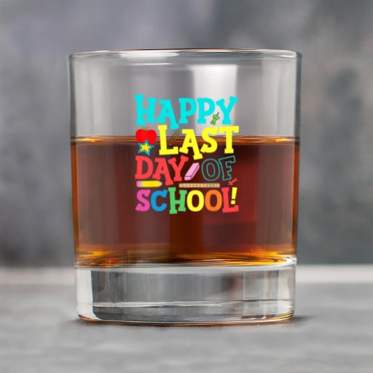 Happy Last Day Of School Teacher Rock Glasses
