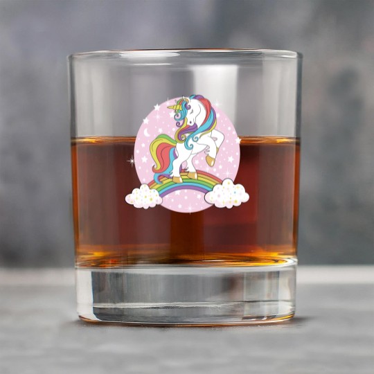 Unicorn rainbow Rock Glasses