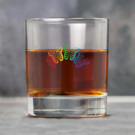 Irish Dance Ghillie Rainbow Rock Glasses