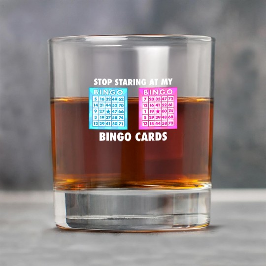 Funny Bingo Queen Stop Staring At My Bingo Cards Rock Glasses