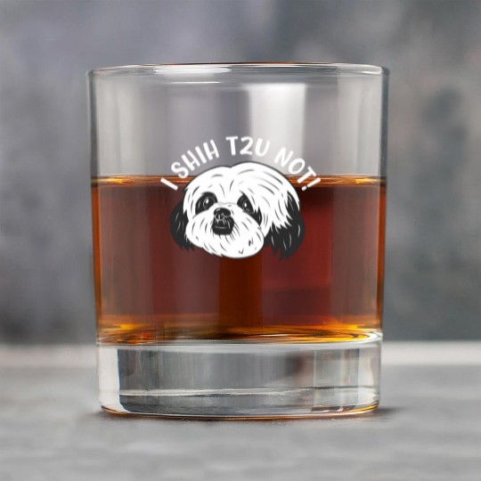 Shih Tzu Dog Lovers dog I Shih Tzu Not! Rock Glasses