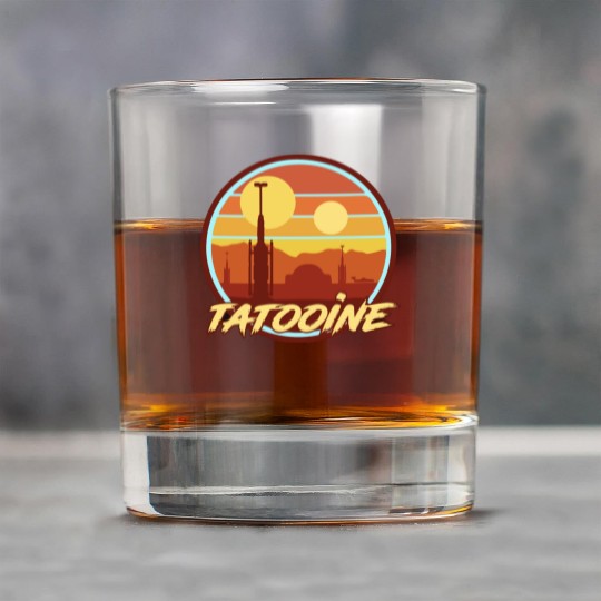TATOOINE HOLIDAY Rock Glasses