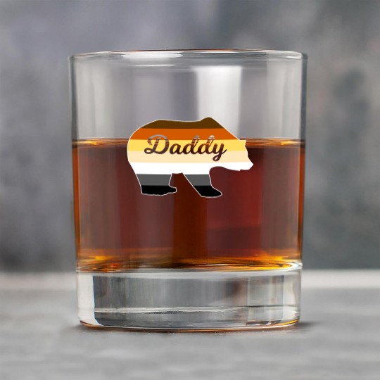 Daddy Bear Gay Pride Gay Bear Couple Flag Cute Lov Rock Glasses