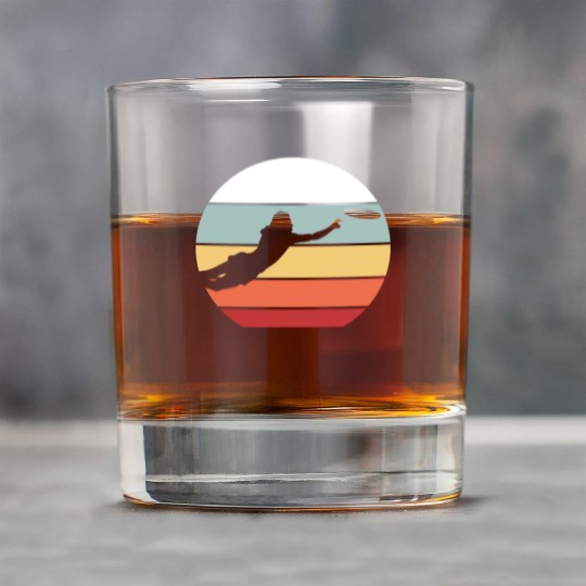 Ultimate Frisbee Retro Vintage Rock Glasses