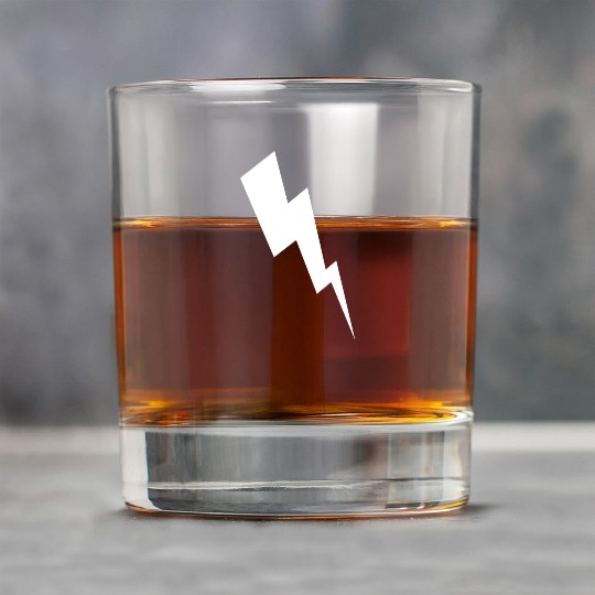 zeus lightening bolt Rock Glasses