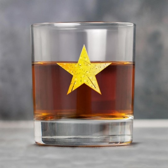 Gold Star - Golden Star VINTAGE Rock Glasses