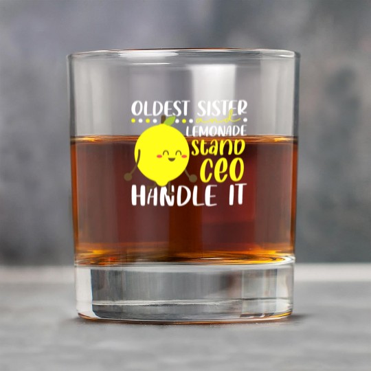 Lemon Juice Business Older Sister & Lemonade Rock Glasses