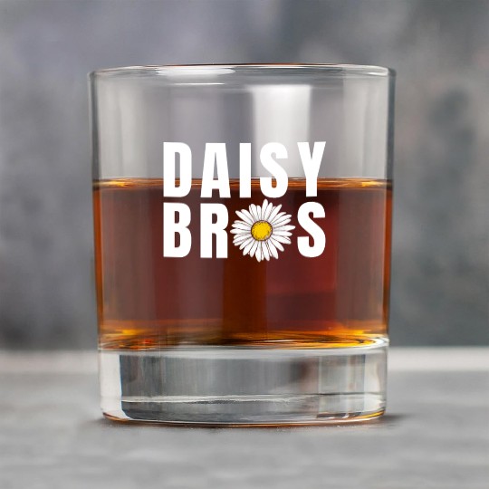 Daisy Garden Gardening Gardener Rock Glasses