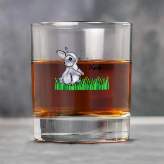Bunny Name Gift Noah Rock Glasses