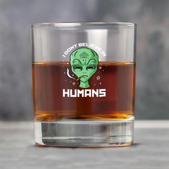I Don t Believe In Humans For Alien Lover Rock Glasses