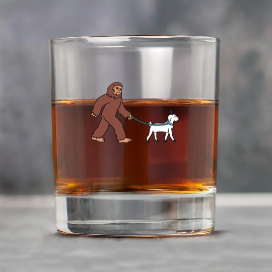 Bigfoot Sasquatch Walking Goat Rock Glasses